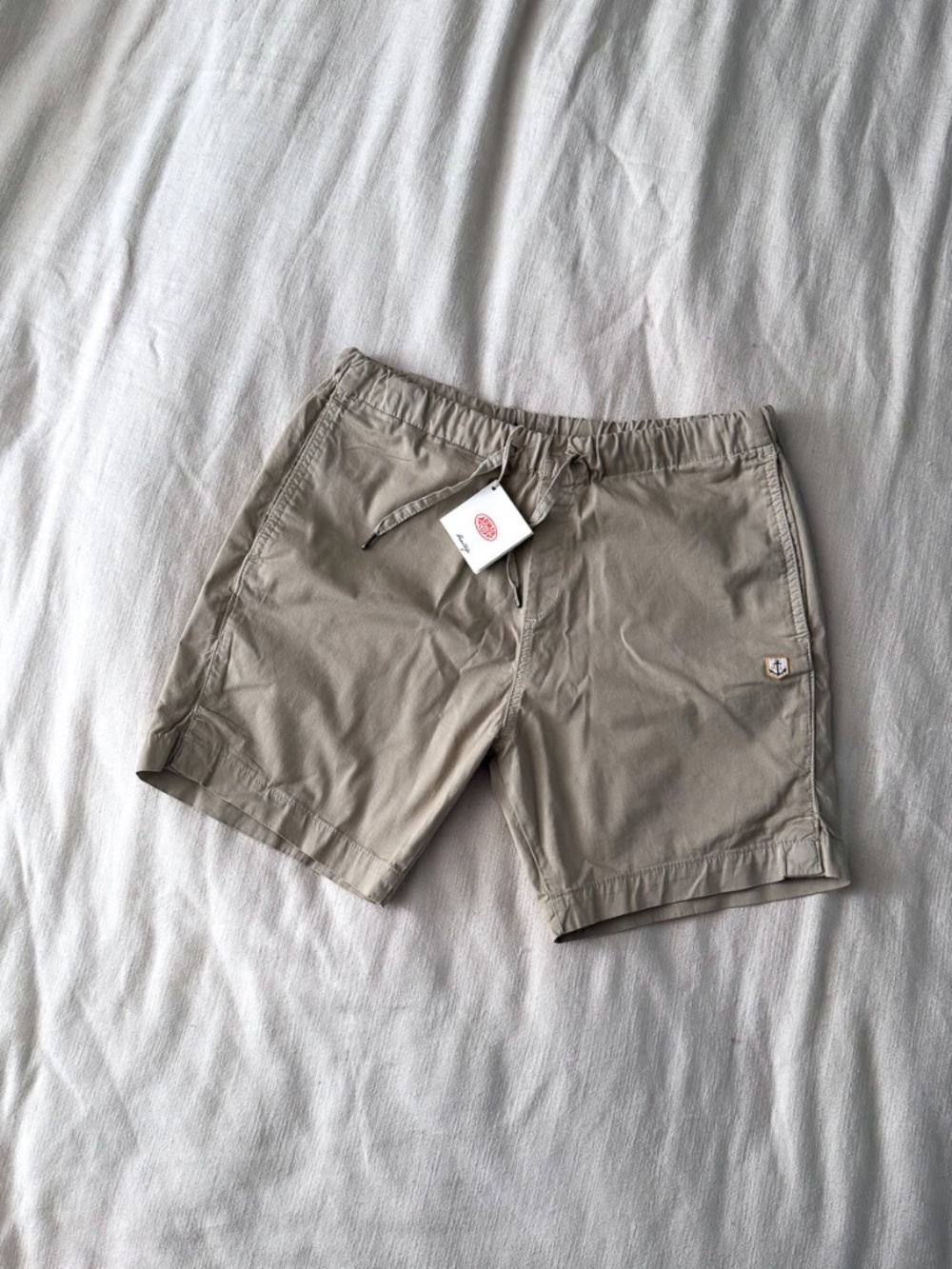 Armor Lux Heritage Shorts, Beige, Size 30, NWT, Mr Porter